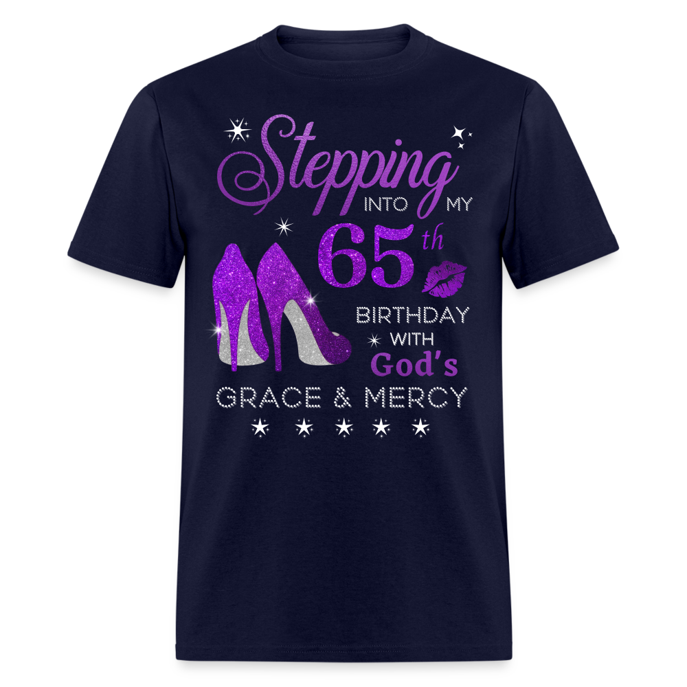 65TH BIRTHDAY WITH GOD'S GRACE & MERCY UNISEX SHIRT
