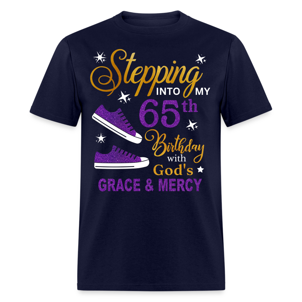 65TH BIRTHDAY WITH GOD'S GRACE & MERCY UNISEX SHIRT
