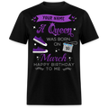 PERSONALIZABLE PURPLE MARCH QUEEN SHIRT