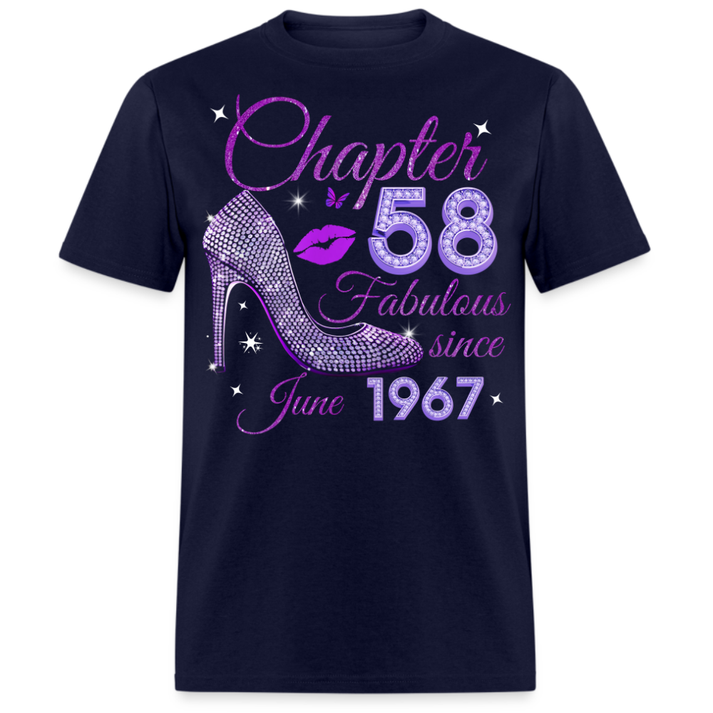 CHAPTER 58 FABULOUS SINCE JUNE 1967 UNISEX SHIRT