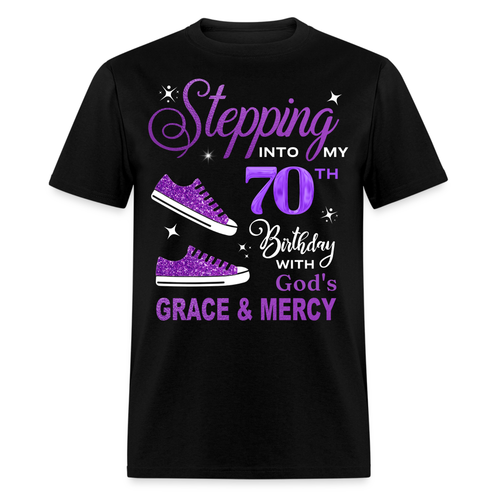 STEPPING TO MY 70TH BIRTHDAY UNISEX SHIRT