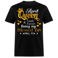 7TH APRIL QUEEN FAITH AND FAVOR UNISEX SHIRT