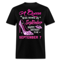 7TH SEPTEMBER QUEEN UNISEX SHIRT