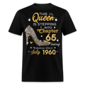 GOLDEN QUEEN STEPPING INTO CHAPTER 65 JULY 1960 UNISEX SHIRT