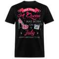 PERSONALIZABLE JULY QUEEN UNISEX SHIRT