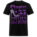 CHAPTER 55 FAB SINCE AUGUST 1970 UNISEX SHIRT