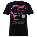 PERSONALIZABLE AUGUST QUEEN SHIRT