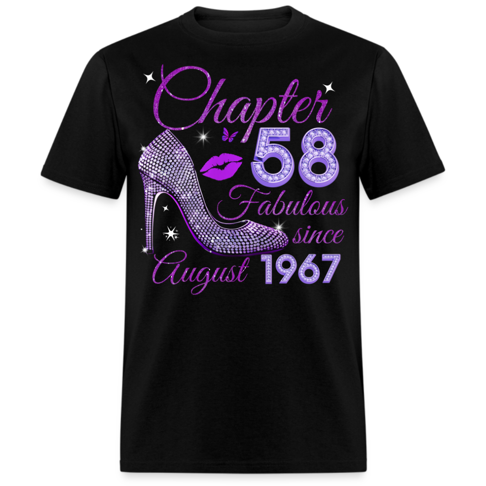 CHAPTER 58 FABULOUS SINCE AUGUST 1967 UNISEX SHIRT