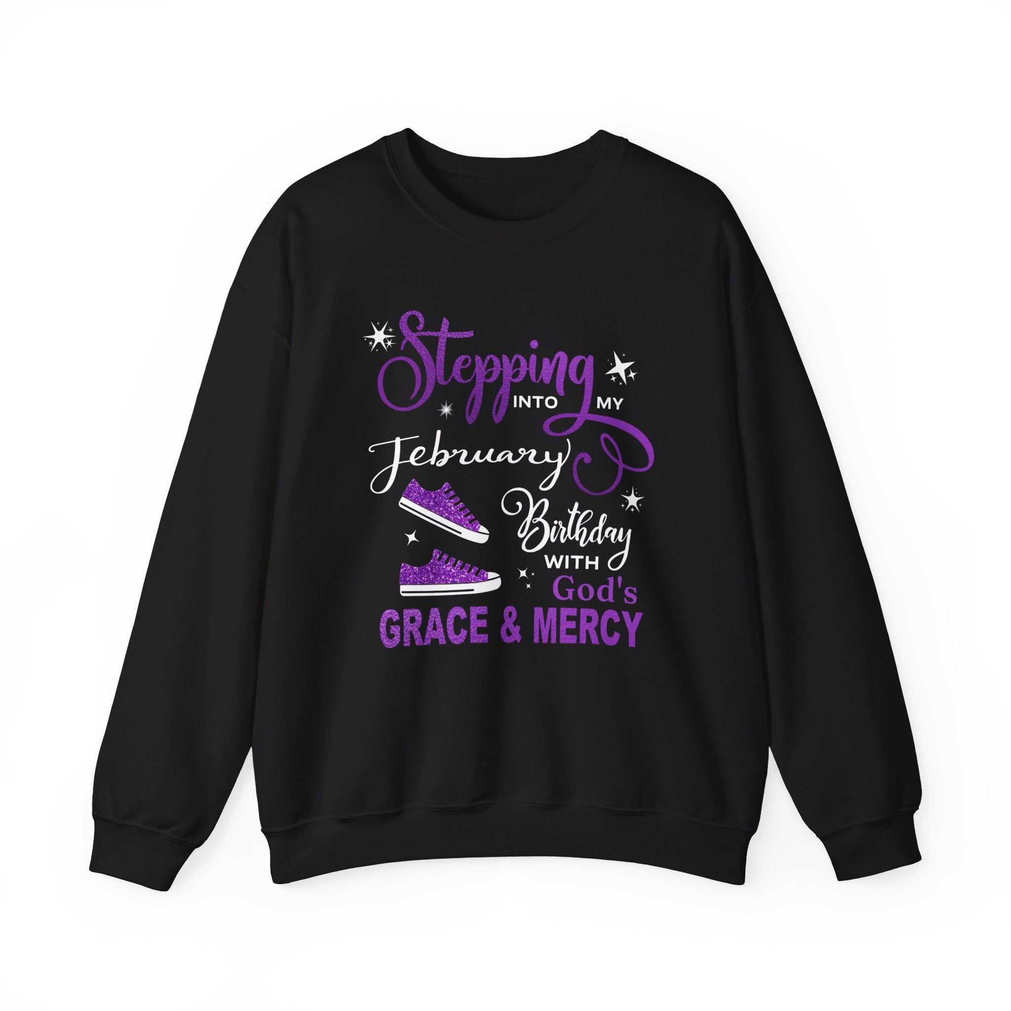 FEBRUARY GRACE & MERCY HEAVY BLEND UNISEX SWEATSHIRT