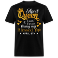 9TH APRIL QUEEN FAITH AND FAVOR UNISEX SHIRT
