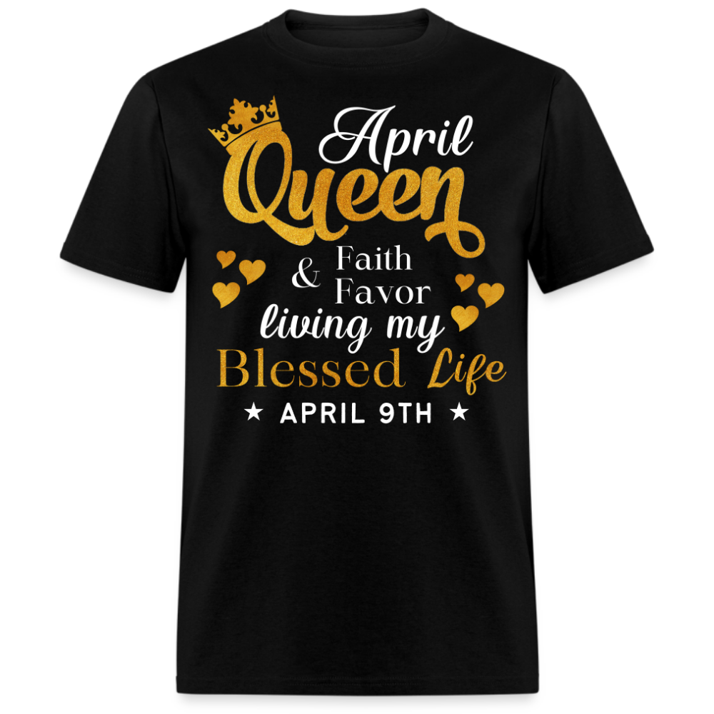 9TH APRIL QUEEN FAITH AND FAVOR UNISEX SHIRT