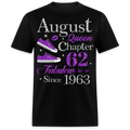 AUGUST QUEEN CHAPTER 62 FAB SINCE 1963 UNISEX SHIRT