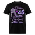 QUEEN 45 FABULOUS AUGUST 1980 UNISEX SHIRT