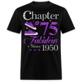 PURPLE CHAPTER 75 FAB SINCE 1950 UNISEX SHIRT