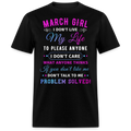 MARCH GIRL UNISEX SHIRT