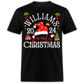PERSONALIZED CHRISTMAS FAMILY 2024 UNISEX SHIRT