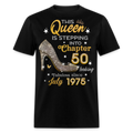 GOLDEN QUEEN STEPPING INTO CHAPTER 50 JULY 1975 UNISEX SHIRT