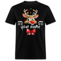 PERSONALIZED REINDEER CHRISTMAS UNISEX SHIRT
