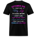 SEPTEMBER GIRL UNISEX SHIRT