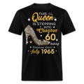 GOLDEN QUEEN STEPPING INTO CHAPTER 60 JULY 1965 UNISEX SHIRT