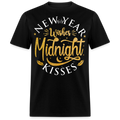 NEW YEAR WISHES MIDNIGHT KISSES UNISEX SHIRT
