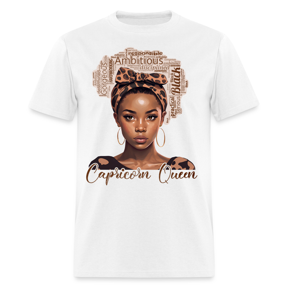 BLACK CAPRICORN QUEEN UNISEX SHIRT