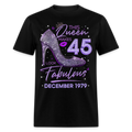 QUEEN 45 FABULOUS DECEMBER 1979 UNISEX SHIRT
