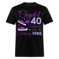 CHAPTER 40 FAB SINCE FEBRUARY 1985 (SNEAKERS) SHIRT