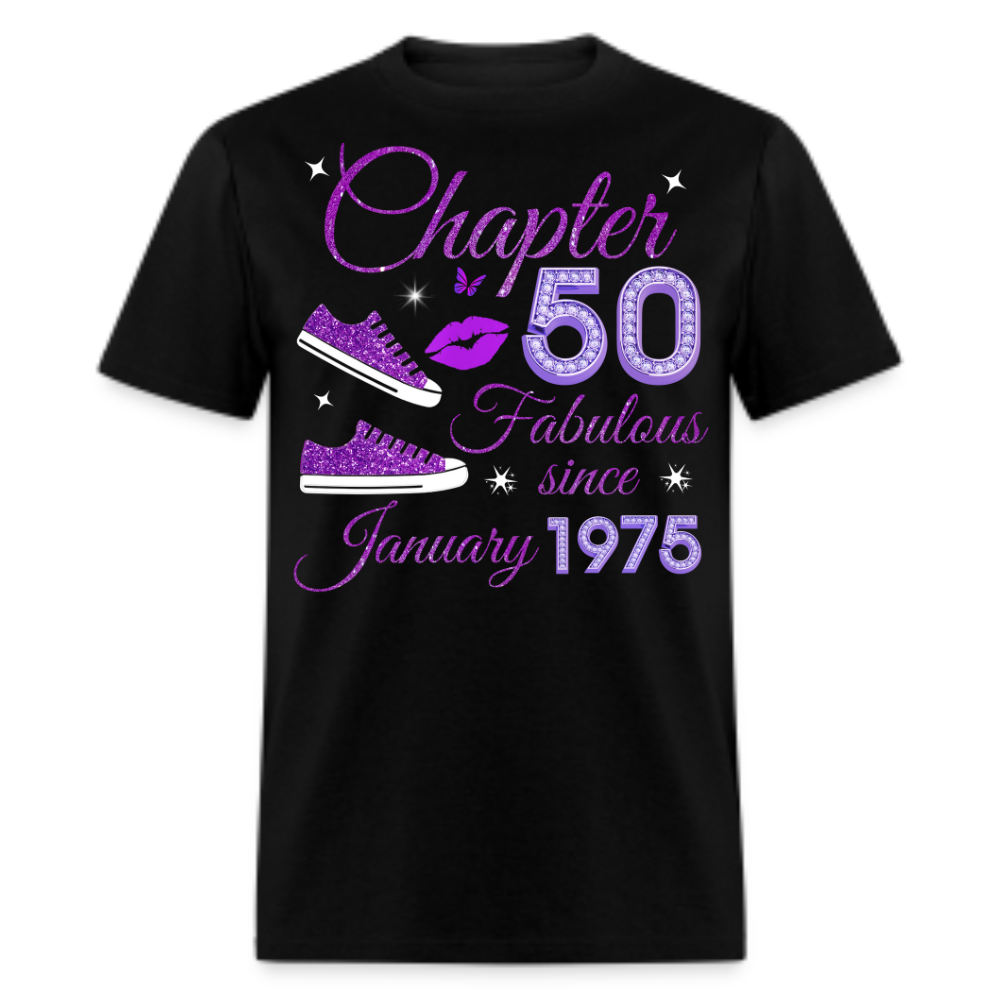 CHAPTER 50 FAB SINCE JANUARY 1975 (SNEAKERS) SHIRT