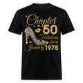 GOLDEN CHAPTER 50 FAB SINCE JANUARY 1975 UNISEX SHIRT