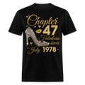 GOLDEN CHAPTER 47 FAB SINCE JULY 1978 UNISEX SHIRT