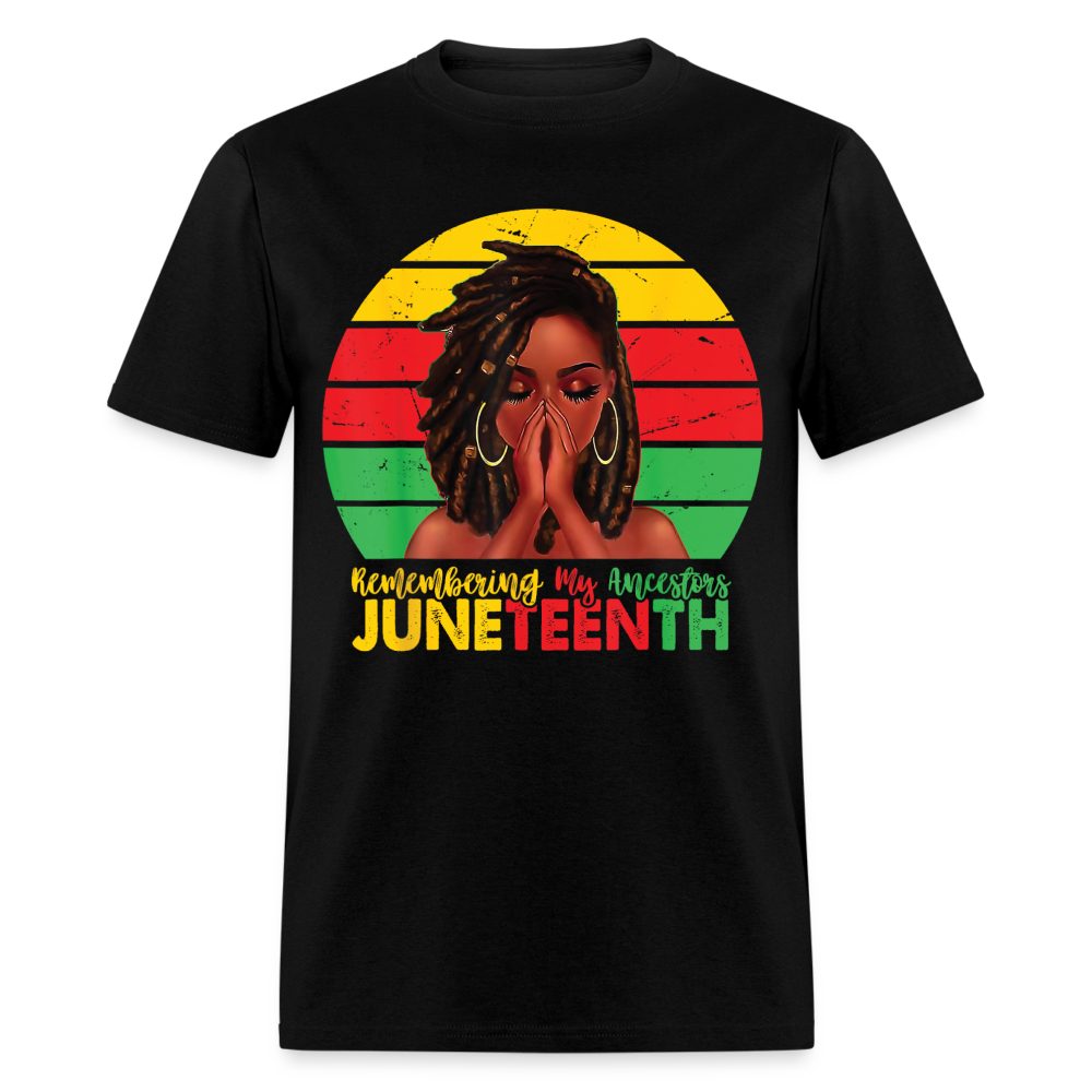 REMEMBERING MY ANCESTORS JUNETEENTH UNISEX SHIRT
