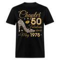GOLDEN CHAPTER 50 FAB SINCE MAY 1975 UNISEX SHIRT