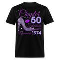 CHAPTER 50 FABULOUS SINCE NOVEMBER 1974 UNISEX SHIRT