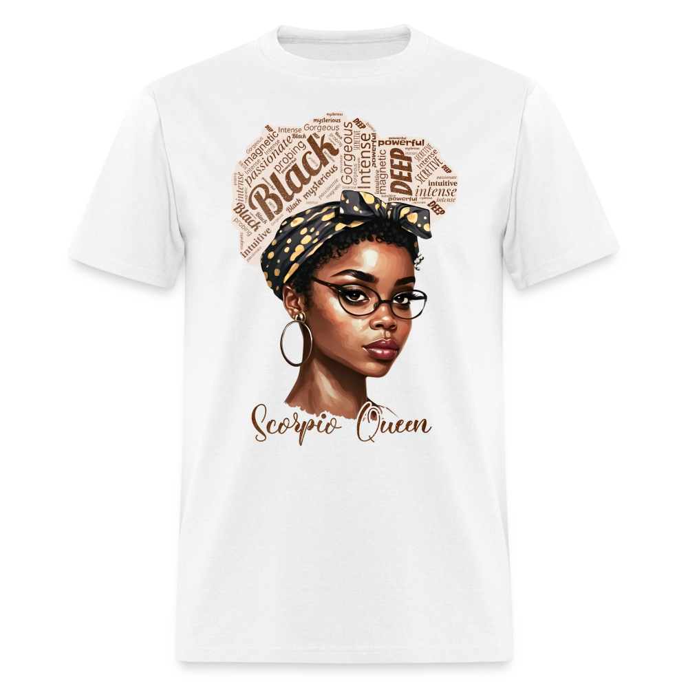 BLACK SCORPIO QUEEN UNISEX SHIRT
