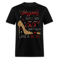 STEPPING 55 GRACE UNISEX SHIRT - black