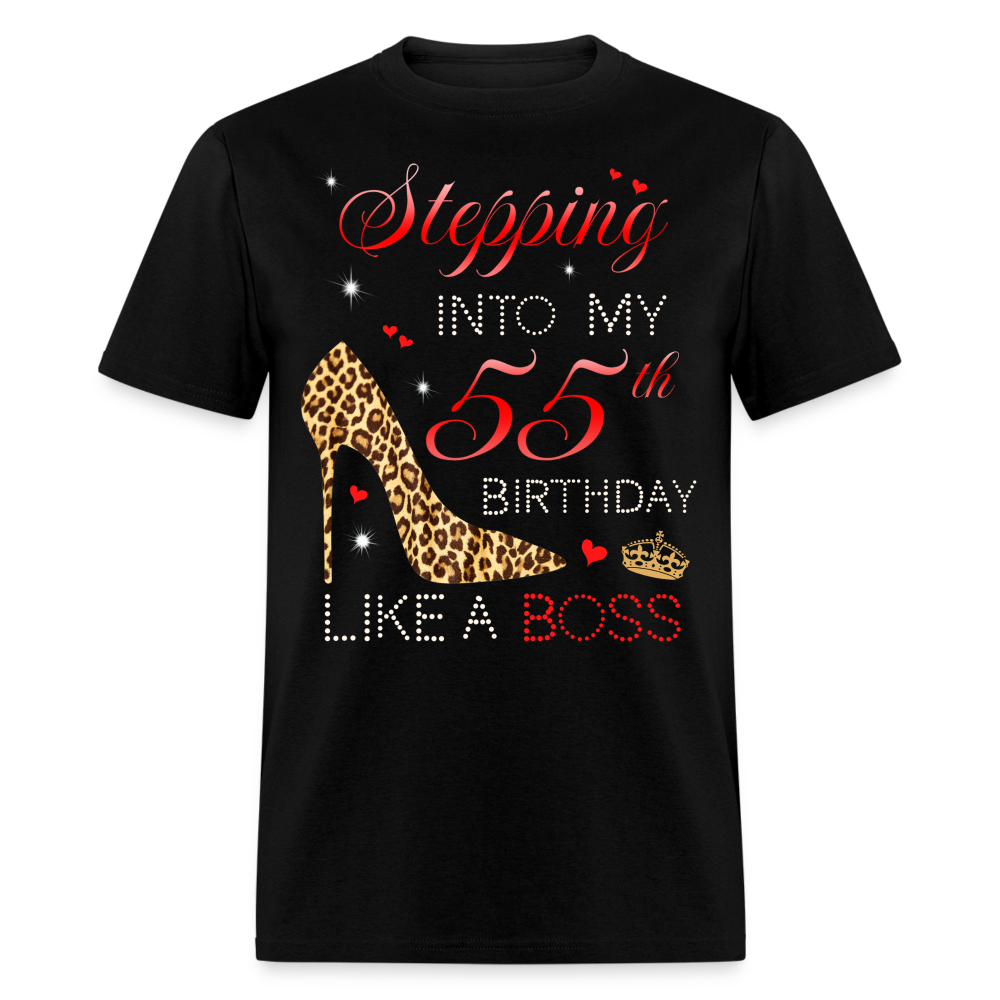STEPPING 55 GRACE UNISEX SHIRT - black