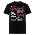 STEPPING INTO JUNE GRACE WITHOUT DATE SHIRT - black