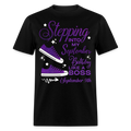 STEPPING INTO SEPTEMBER 09 BIRTHDAY UNISEX SHIRT